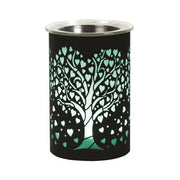 Heart Tree LED Wax Melt Burner – Black - Something Different Gift Shop