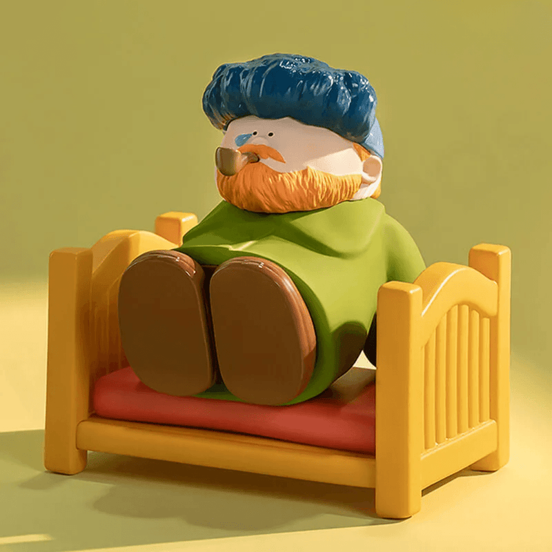 Hello The Great Artists Vincent’s Bedroom in Arles blind box figure