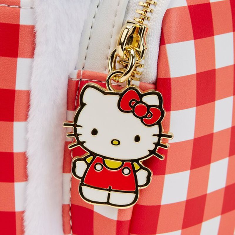 Hello Kitty Gingham Mini Backpack - Something Different Gift Shop