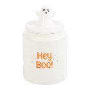 Hey Boo Ghost Storage Jar - Something Different Gift Shop