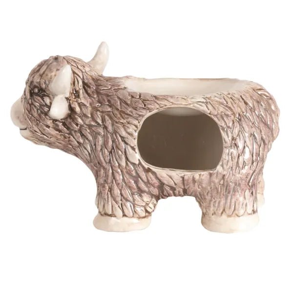 Highland Cow Standing Wax Melt Burner - Something Different Gift Shop