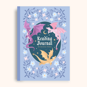 Hopscotch Paper Co. Dragon Reading Journal with illustrated dragon cover