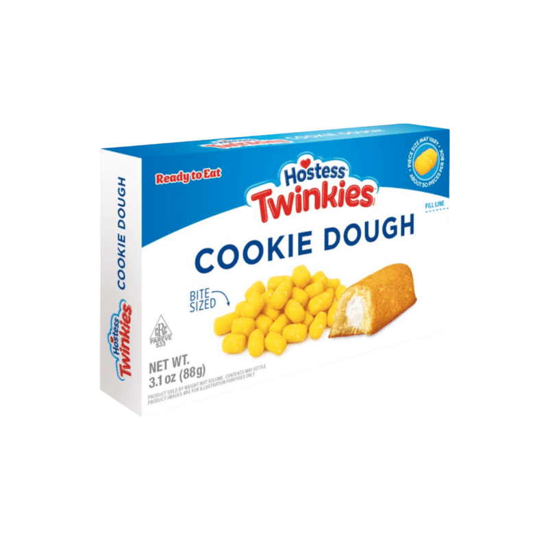 Hostess Twinkies Cookie Dough theatre box 88g bite-sized pieces