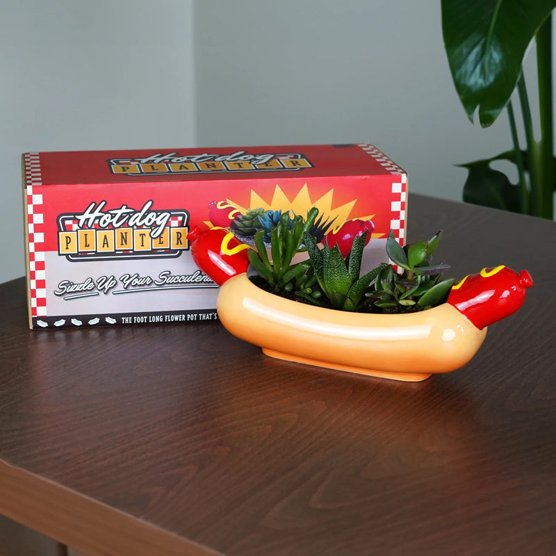 Hot Dog Planter - Something Different Gift Shop