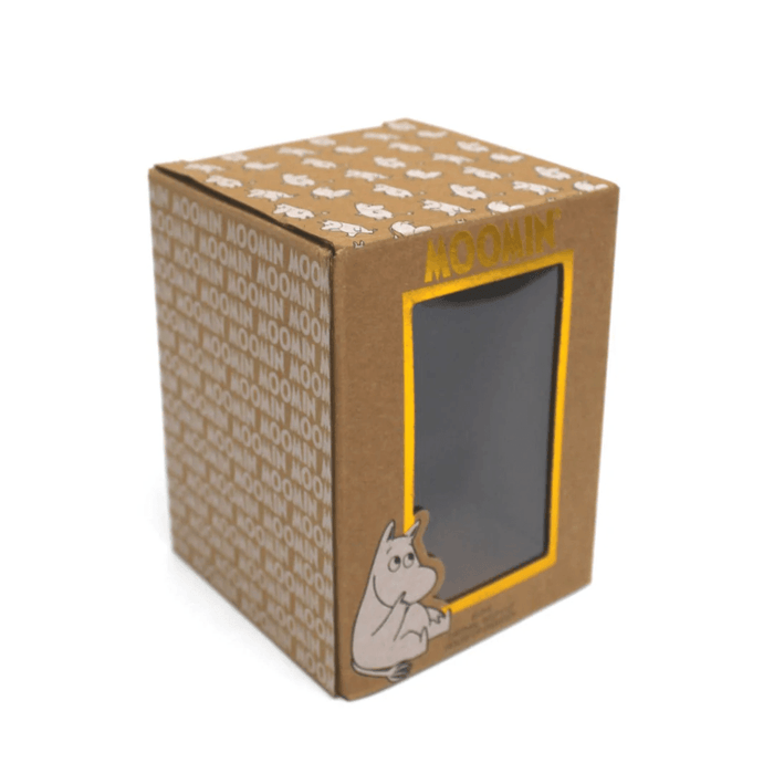 House of Disaster Moomin Floral keep cup gift box packaging with Moomin branding