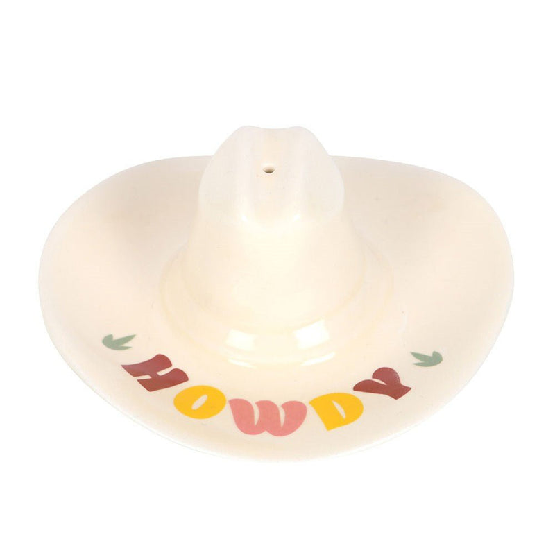 Howdy Cowboy Hat Incense Stick Holder - Something Different Gift Shop
