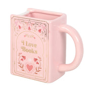 I Love Books novelty mug for cosy reading and tea time
