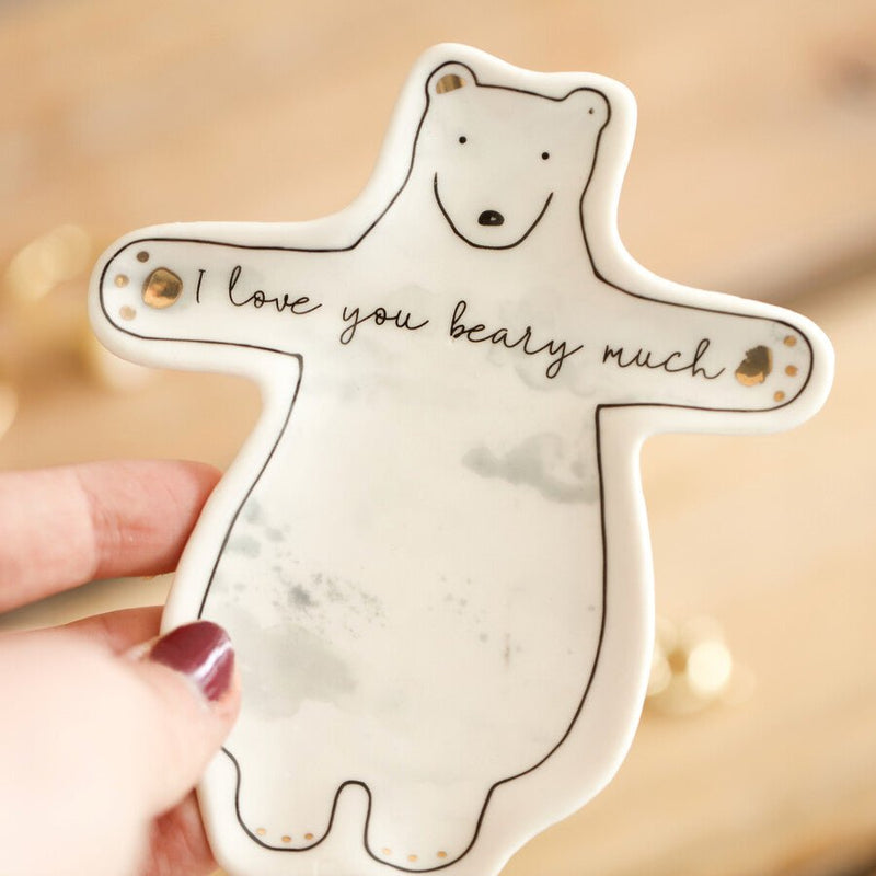 Lisa Angel ‘I Love You Beary Much’ Trinket Dish – Something Different Gift Shop