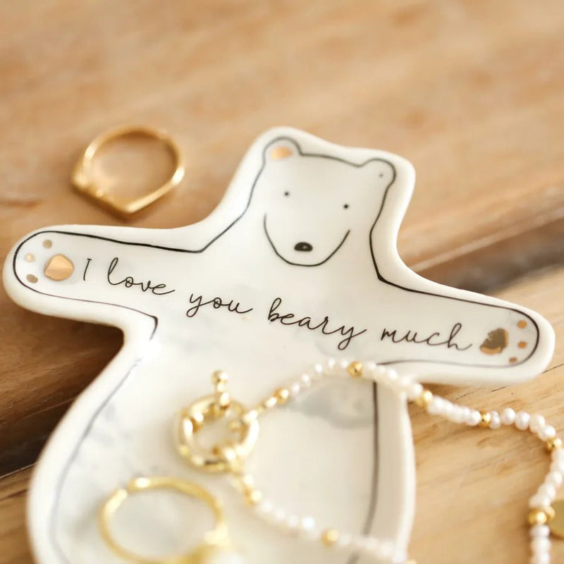 Lisa Angel ‘I Love You Beary Much’ Trinket Dish – Something Different Gift Shop