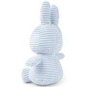 Ice Blue Corduroy Miffy Plush by Bon Ton Toys - Something Different Gift Shop