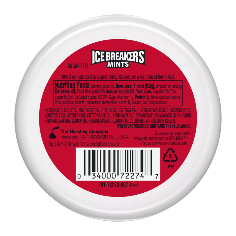 Ice Breakers Cherry Limeade 36g - Something Different Gift Shop