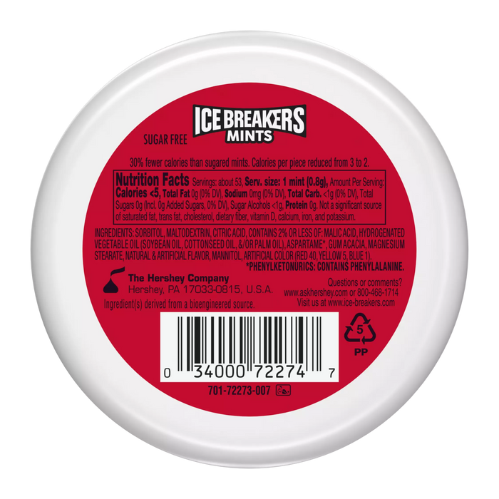 Ice Breakers Cherry Limeade 36g - Something Different Gift Shop