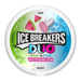 Ice Breakers DUO Fruit + Cool Watermelon sugar-free mints, front label on pack.