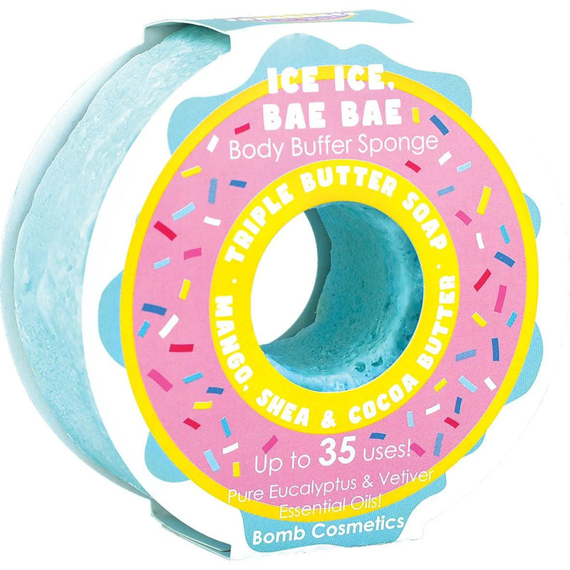 Ice Ice Bae Bae Loofah Body Buffer – Soap Inside Sponge - Something Different Gift Shop