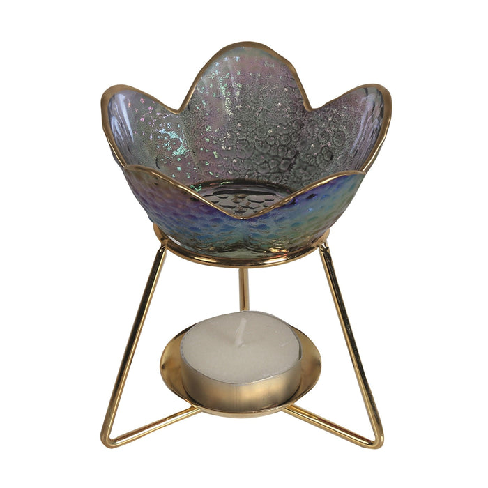 Iridescent Petal Wax Melt Burner - Something Different Gift Shop