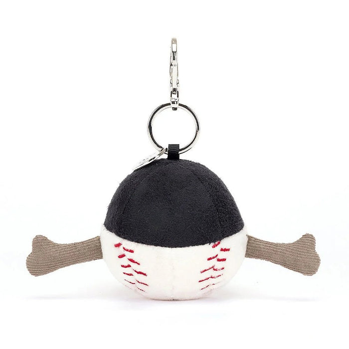 Jellycat Amuseable Sports Baseball Bag Charm - Something Different Gift Shop