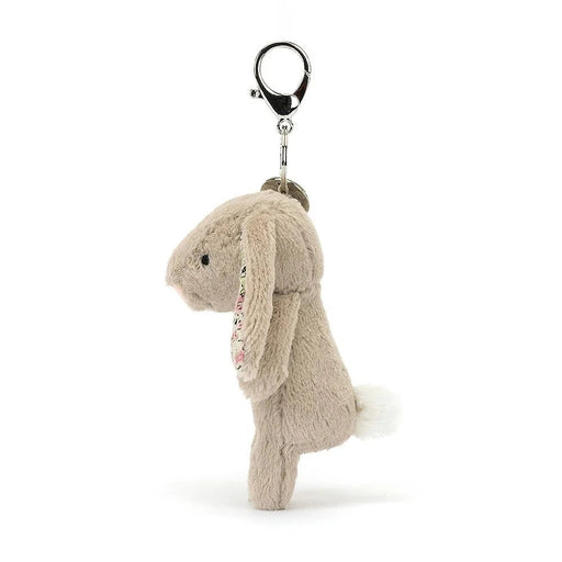 Jellycat Blossom Beige Bunny Bag Charm - Something Different Gift Shop