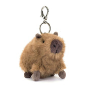 Jellycat Clyde Capybara Bag Charm - Something Different Gift Shop