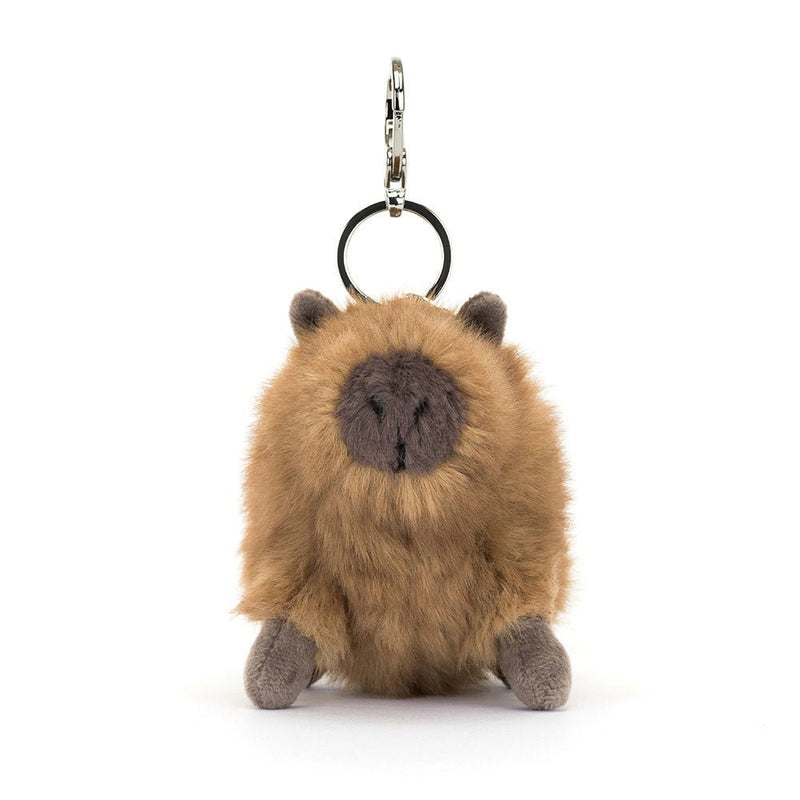 Jellycat Clyde Capybara Bag Charm - Something Different Gift Shop