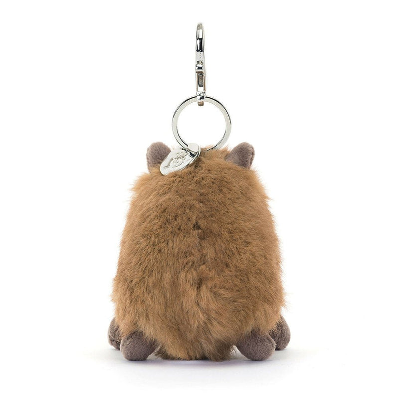 Jellycat Clyde Capybara Bag Charm - Something Different Gift Shop