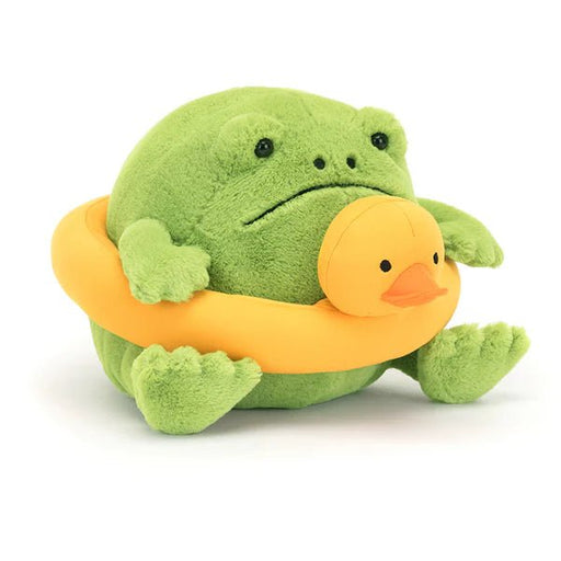 Jellycat Ricky Rain Frog Rubber Ring - Something Different Gift Shop