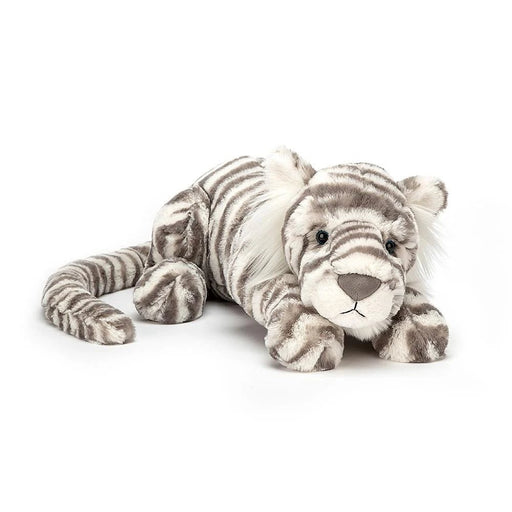 Jellycat Sacha Snow Tiger Large - Something Different Gift Shop