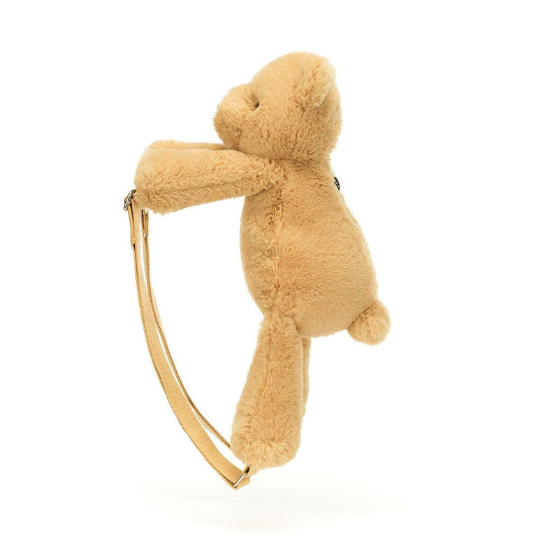 Jellycat Smudge Bear Backpack - Something Different Gift Shop