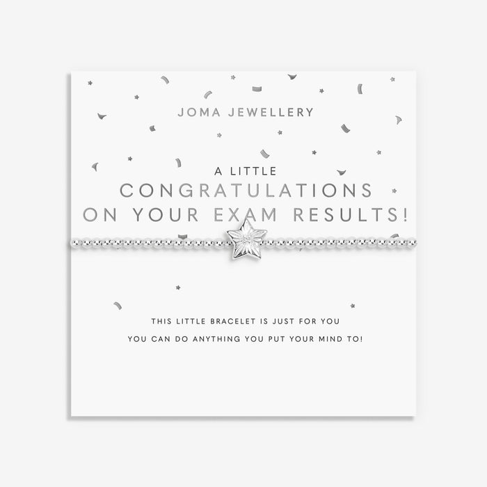 Joma A Little Congratulations On Your Exam Results Bracelet on sentiment-stamped card