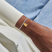 Joma A Little Dreams Adventures Memories Bracelet worn on wrist