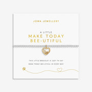 Joma Make Today Bee-Utiful bracelet on sentiment card