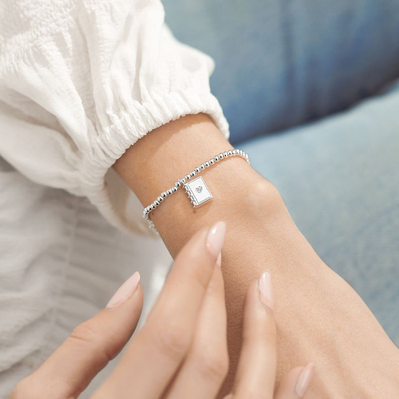 Joma Jewellery A Little New Chapter Bracelet worn on wrist