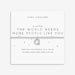 Joma A Little The World Needs More People Like You Bracelet on sentiment-stamped card