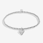 Joma A Little Blessed Bracelet with hammered heart charm