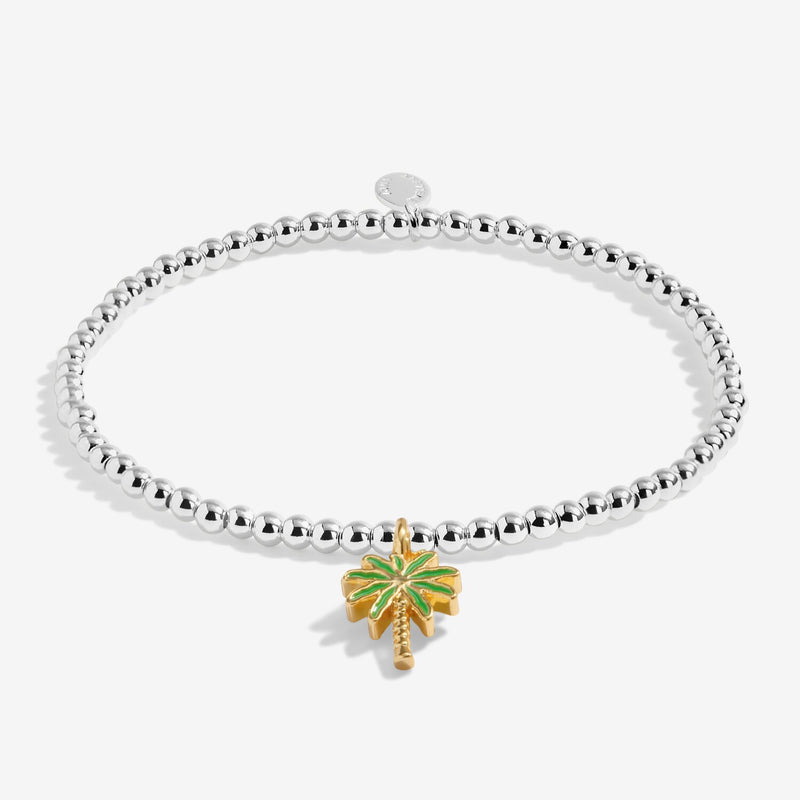 Joma A Little Vibes Hello Summer Bracelet with palm tree charm
