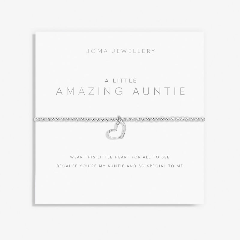 Joma Jewellery - A Little 'Amazing Auntie' Bracelet - Something Different Gift Shop