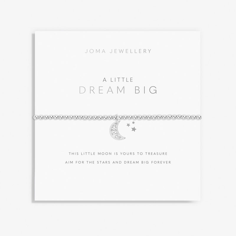 Joma Jewellery Dream Big Bracelet on sentiment card