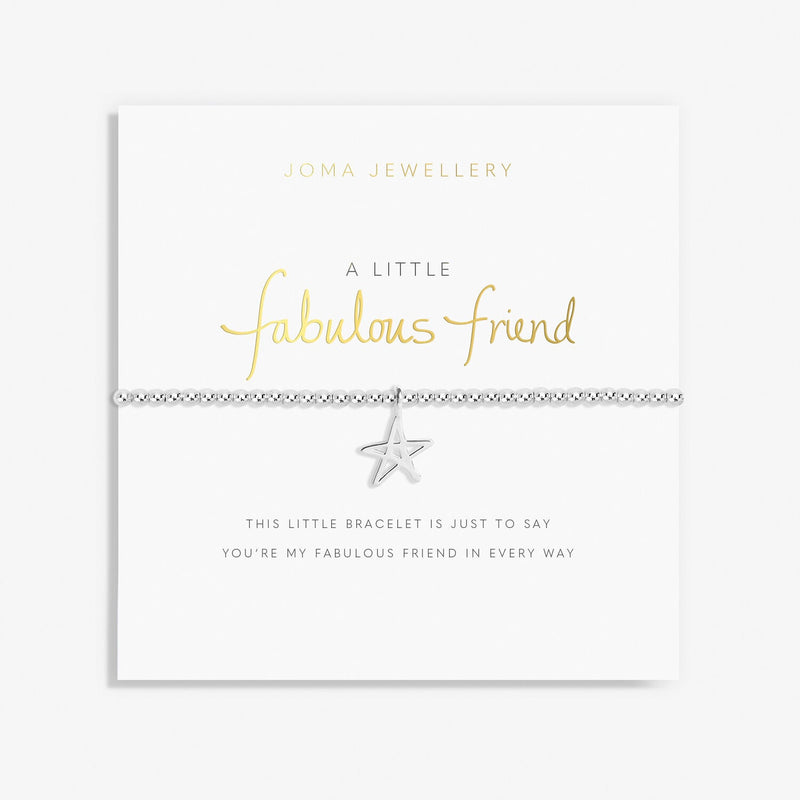 Joma Jewellery - A Little 'Fabulous Friend' Bracelet - Something Different Gift Shop
