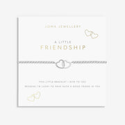 Joma Jewellery friendship bracelet on sentiment card