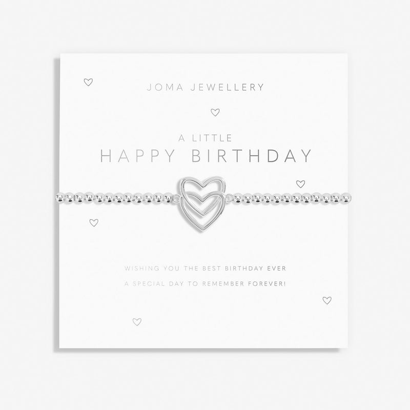 Joma Jewellery - A Little 'Happy Birthday' Bracelet - Something Different Gift Shop