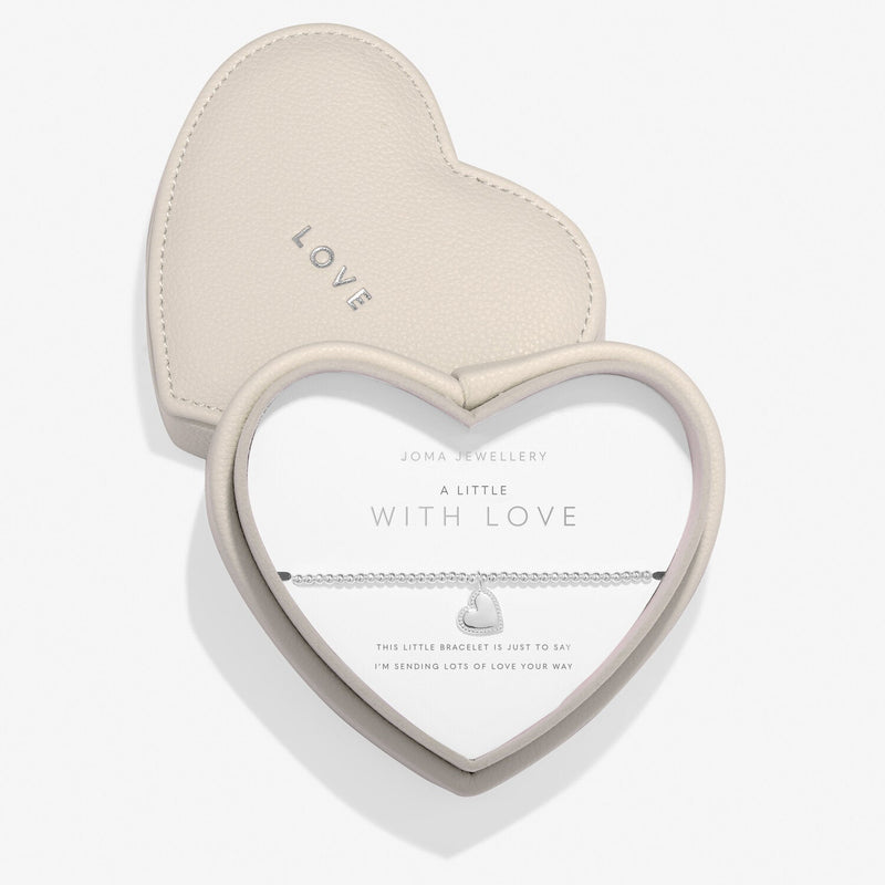 Joma Jewellery - A Little Heart Jewellery Box With Love - Something Different Gift Shop