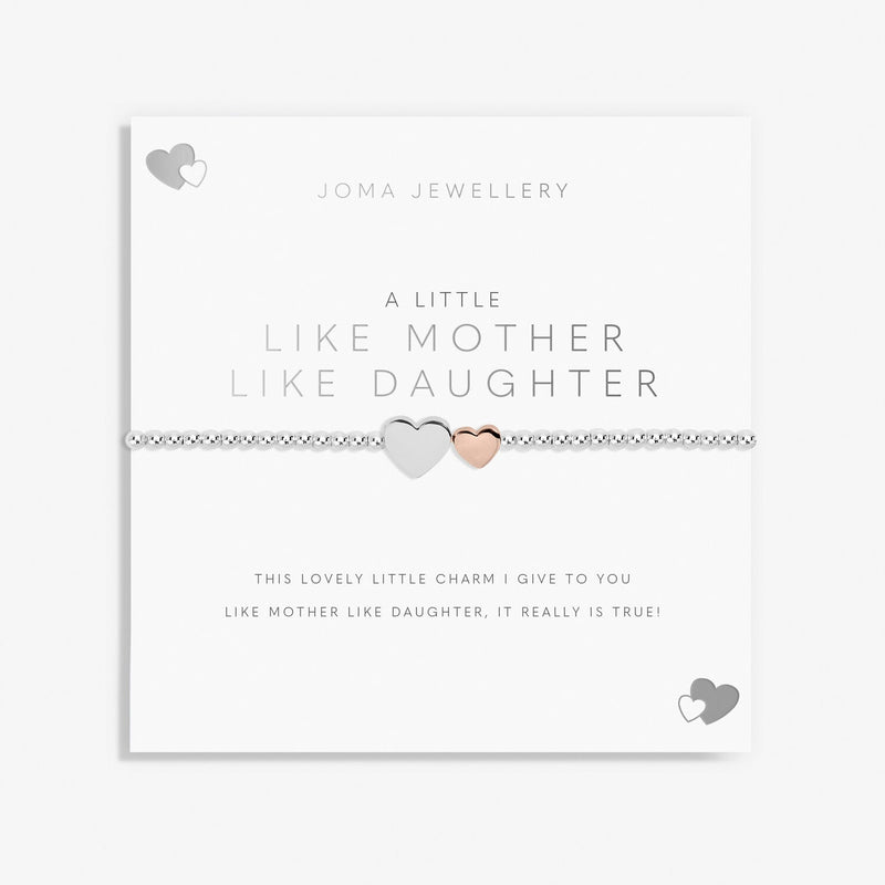 Joma Jewellery - A Little 'Like Mother Like Daughter' Bracelet - Something Different Gift Shop