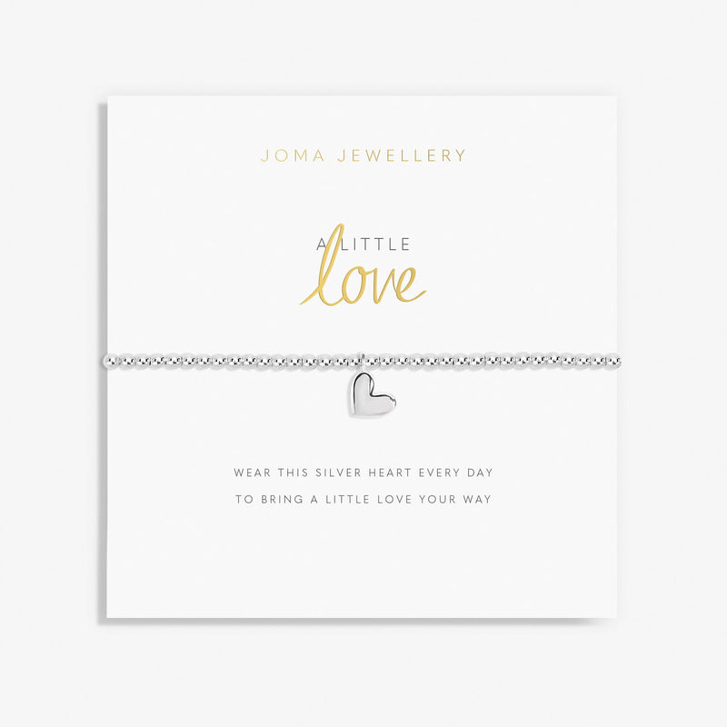 Joma Jewellery Love Bracelet on sentiment card