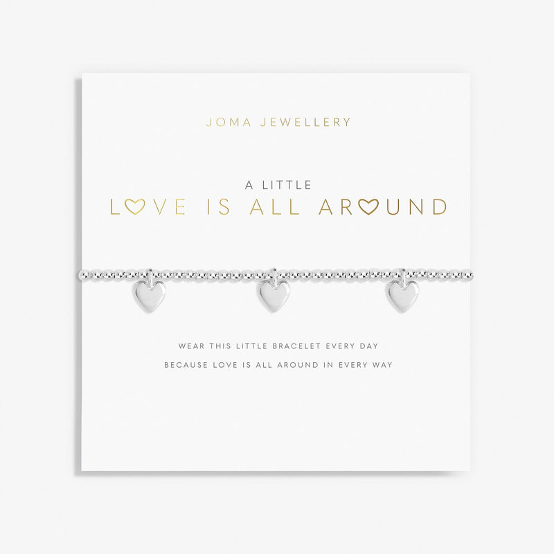 Joma Jewellery - A Little 'Love Is All Around' Bracelet - Something Different Gift Shop