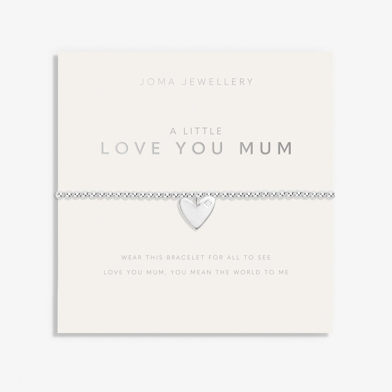 Joma Jewellery - A Little 'Love You Mum' Bracelet - Something Different Gift Shop