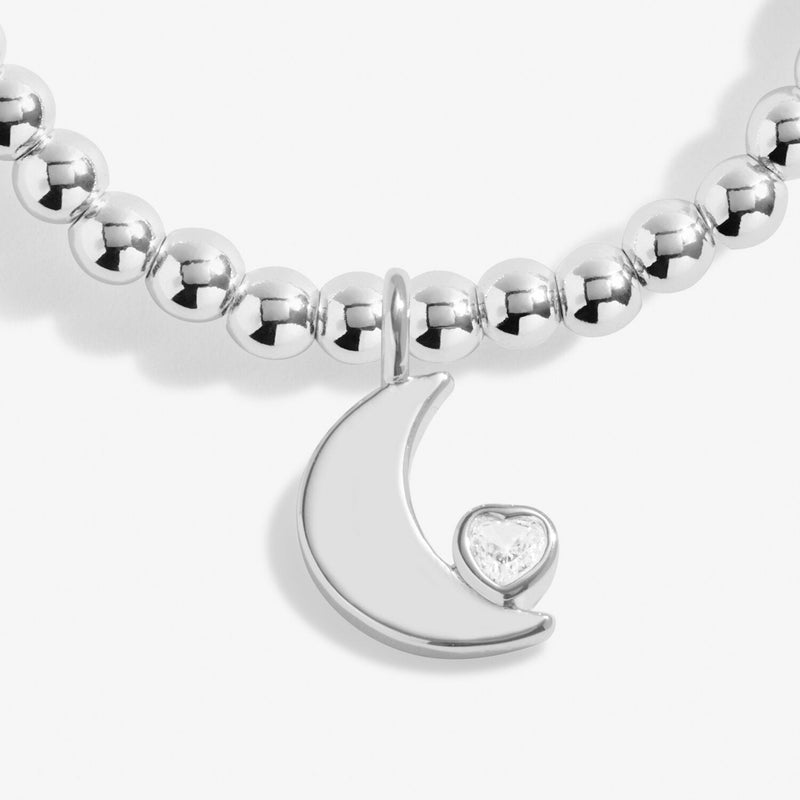 Joma Jewellery - A Little 'Love You To The Moon And Back Mum' Bracelet - Something Different Gift Shop