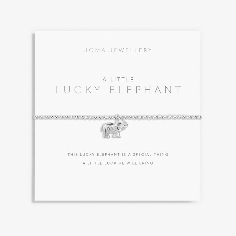 Joma Jewellery - A Little 'Lucky Elephant' Bracelet - Something Different Gift Shop