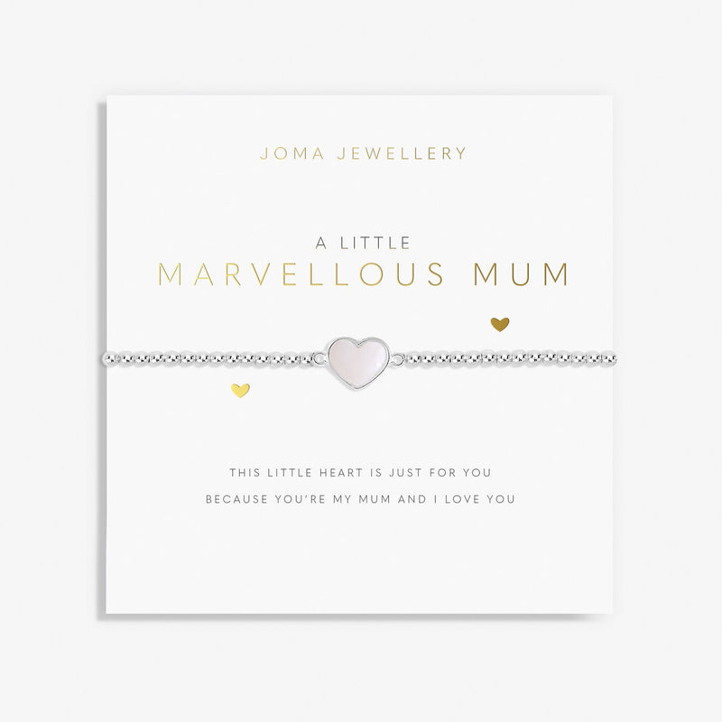 Joma Jewellery Marvellous Mum Bracelet on sentiment card
