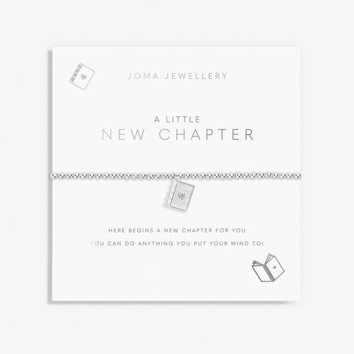 Joma New Chapter bracelet on sentiment card