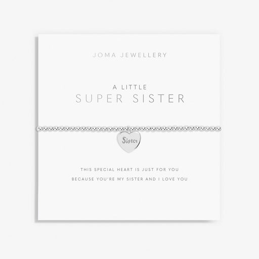 Joma Jewellery - A Little 'Super Sister' Bracelet - Something Different Gift Shop