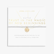 Joma Jewellery - A Little 'Trust In The Magic Of New Beginnings' Bracelet - Something Different Gift Shop